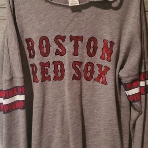 Woman's Red Sox bling sweatshirt